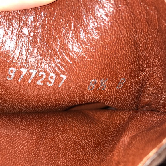 🎉Host Party Pick🎉 Ralph Lauren Purple Label brown 38.5 4” heels ankle booties - Picture 5 of 8